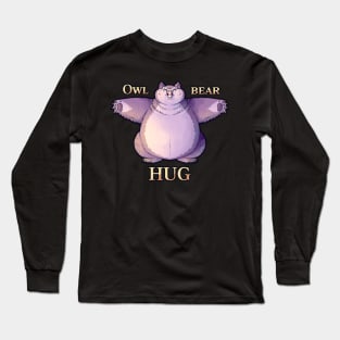 Owl Bear Hug Prints Long Sleeve T-Shirt